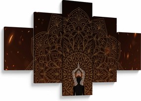 Obraz - Medytacja (125x70 cm)