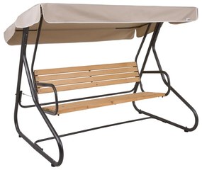 Metalowa huśtawka ogrodowa Toledo – Dajar