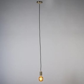 Nowoczesna lampa wisząca złota - FacilDesignerski Oswietlenie wewnetrzne