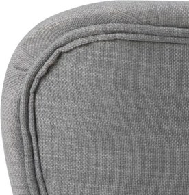 Zestaw 2 jasnoszarych krzeseł Actona Batilda