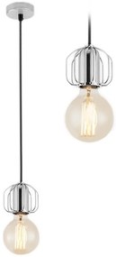 Lampa Sufitowa Wisząca Pojedyncza Loft APP594-1CP CHROM