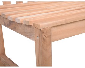 Drewniana ławka ogrodowa w naturalnym kolorze Solo – Garden Pleasure