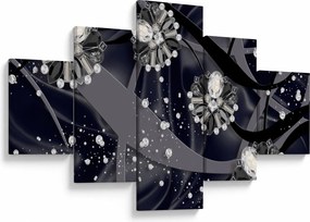 Obraz - Diamenty w pomieszczeniu (125x70 cm)