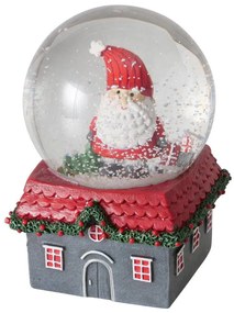 Kula śnieżna z domkiem MONTI, Ø10 cm