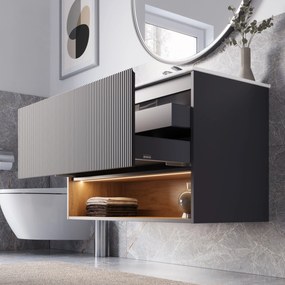 Szafka podumywalkowa BELDIVO 100 cm z umywalką ceramiczną Duravit