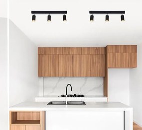 Czarna lampa w stylu loft - S891-Alekiv