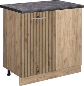 Szafka narożna dąb rzemieślniczy 86x60x81.6 r-line