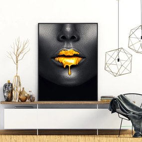 Plakat - Kobiece usta (A4)