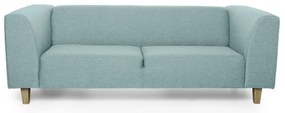 Miętowa sofa Scandic Diva, 216 cm