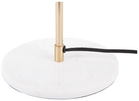 Czarna lampa stołowa (wys. 56 cm) Waved Dome – Leitmotiv