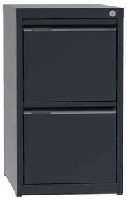 Szafa kartotekowa A4, 2 szuflady, kolor antracyt