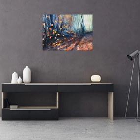 Obraz - Promienie jesiennego słońca (70x50 cm)