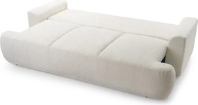 Sofa VELO z funkcja spania i pojemnikiem BIAŁY CORAL 65