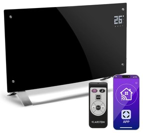 Klarstein Bornholm Curve Smart 2000W 20m² Konwektor Czarny