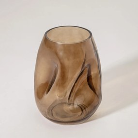 Wazon Bronze Wave I 13x13x18 cm