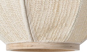 Orientalna lampa wisząca naturalna 46 cm - Rob