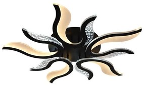 LED ściemnialny żyrandol natynkowy LED/65W/230V 3000-6500K czarny + DO