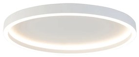 Designerska lampa sufitowa biała z diodami LED - DanielaDesignerski Oswietlenie wewnetrzne