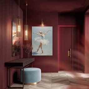 Obraz z ręcznie malowanymi elementami 70x100 cm Grace – Styler