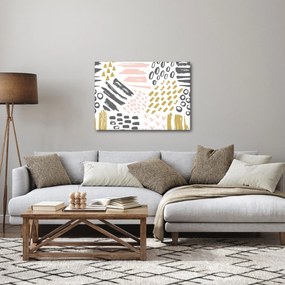 Obraz - Uderzenia abstrakcyjne (70x50 cm)