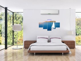 Obraz - Przejażdżka łodzią (125x70 cm)