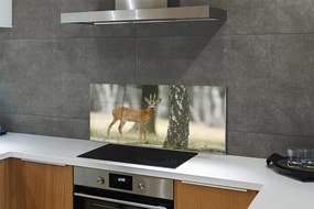 Szkło Ozdobne do Kuchni Król Lasu w Swoim Królestwie