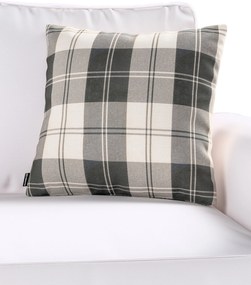 Poszewka Kinga na poduszkę kolor czarny tkanina strukturalna, wzorzysta