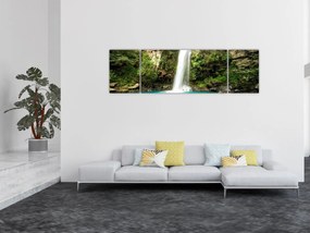 Obraz - Wodospad (170x50 cm)