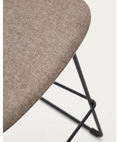 Jasnobrązowy hoker (wysokość siedziska 65 cm) Zahara – Kave Home