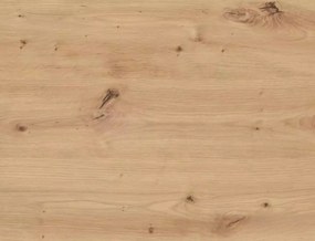 Rozkładany stół jadalniany GASTON 100(135)X100 cm, dekor dąb artisan