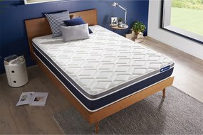 Materac Actiflex confort 160x190cm, Grubosc : 26 cm, sprezyny kieszeniowe i pianka z pamiecia ksztaltu, Umiarkowanie twardy, 7 stref komfortu