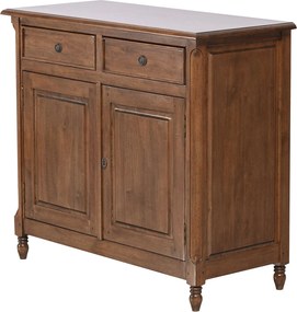 Komoda Charlie 2 szuflady, 2 drzwi, brown