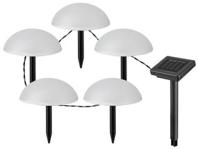 Rabalux 77008 - LED Oświetlenie solarne TREPPIO 5xLED/0,2W/1,2V IP44