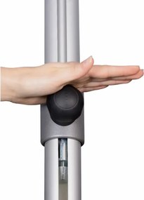 Doppler ALU EXPERT Teleskop parasol ogrodowy 400 cm antracyt