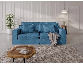 Niebieska sofa 236 cm Nora – Ropez