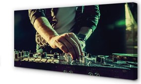 Obraz drukowany na płótnie Stanowisko Profesjonalnego DJ-a