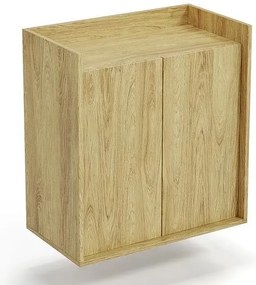 Szafka modułowa dwudrzwiowa hikora naturalna - Afilia 10X