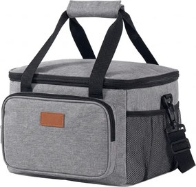 Termiczna torba podróżna CAMP TOUR 20L, szara