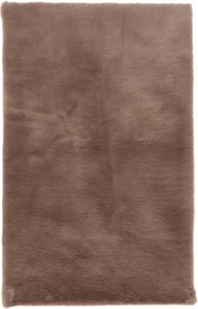 Dywanik futrzany Brązowy 50x80 cm Dekoracyjny Antypoślizgowy Estetyczny