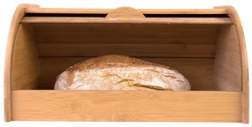 Bambusowy chlebak, pojemnik na pieczywo, 40 x 26 x 20 cm, ZELLER