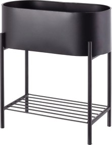Kwietnik Valery Duo 40x19x45cm black