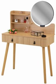 Nowoczesna toaletka z lustrem - Cremi 4X