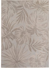 Dywan zewnętrzny Desert Listki beżowy 280 cm x 370 cm