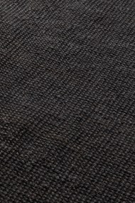Dywan naturalny jutowy ręcznie tkany Boucle czarny 60 cm x 90 cm