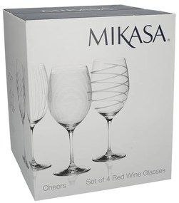 Zestaw 4 kieliszków do wina Mikasa Cheers, 685 ml