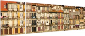 Obraz - Dzielnica Waterfront, Portugalia (170x50 cm)