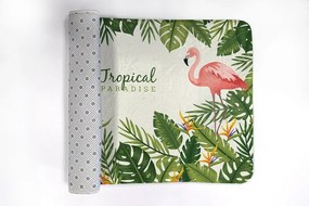 Dywanik do łazienki Dywanik do łazienki Ptaki Flamingi