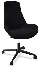 Fotel obrotowy LUPINO CUR60111 czarny konferencyjny NOWY STYL