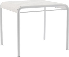 Stół ogrodowy dł. 90 cm z polipropylenu - Biały - MOAH od MYLIA