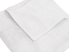 Zestaw ręczników CARRARA 1 szt. 60x100 cm i 1 szt. 40x55 cm 100% bawełna, biały